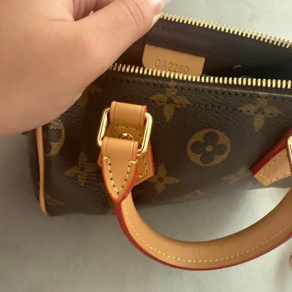 Louis Vuitton Mini Brown Monogram Bag - Picture 5 of 5